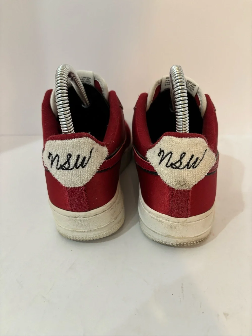 Nike‎ Air Force 1 Low Red Sneakers size 6